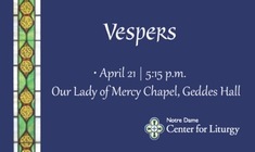 Vespers April 21