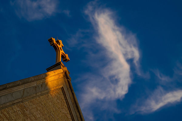 Cross and Clouds